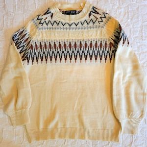 Lightweight isle sweater, Nwot